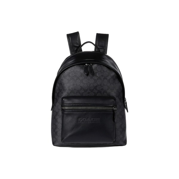 コーチ メンズ バックパック・リュックサック バッグ Signature Charter Backpack Charcoal