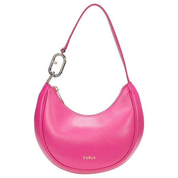 フルラ レディース ハンドバッグ バッグ Primavera Small Shoulder Bag Peonia Fuchsia