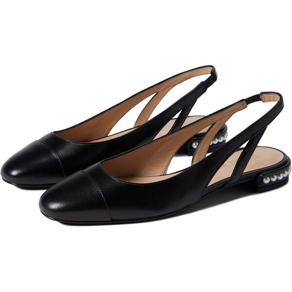 スチュアート ワイツマン レディース サンダル シューズ Pearl Slingback Black