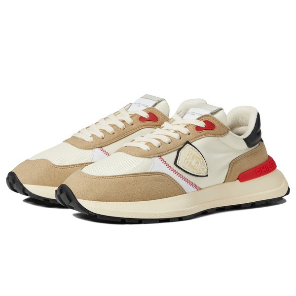 フィリップモデル メンズ スニーカー シューズ Antibes Sneaker Mondial Pop/Beige