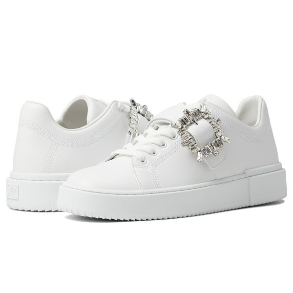 スチュアート ワイツマン レディース スニーカー シューズ Shine Buckle Sneaker White