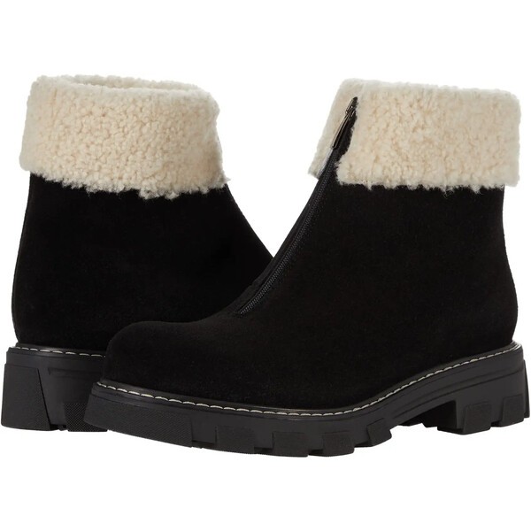 ラカナディアン レディース ブーツ＆レインブーツ シューズ Abba Black Suede/Shearling