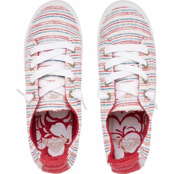 楽天 ロキシー レディース スニーカー シューズ Rory Bayshore White Biking Red 日本産 Www Stor Fr