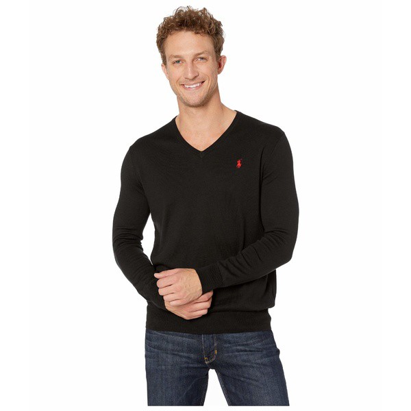 ラルフローレン メンズ ニット セーター アウター Cotton V Neck Sweater Polo Blackの通販はau Pay マーケット Asty 商品ロットナンバー