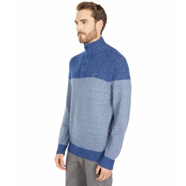 大特価在庫 ナウティカ Classic Fit Color-Block Sweater Lake City Blueの通販はau PAY マーケット - asty｜商品ロットナンバー：497189606 メンズ ニット&セーター アウター 高品質好評