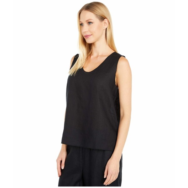 再入荷即納 エイリーンフィッシャー レディース シャツ トップス Round V-Neck Shell Blackの通販はau PAY マーケット - asty|商品ロットナンバー:469719301 新作定番人気
