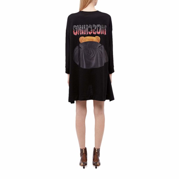 ですので モスキーノ Dracula Bear Dress Blackの通販はau PAY マーケット - asty｜商品ロットナンバー：469752408 レディース ワンピース トップス ブランド