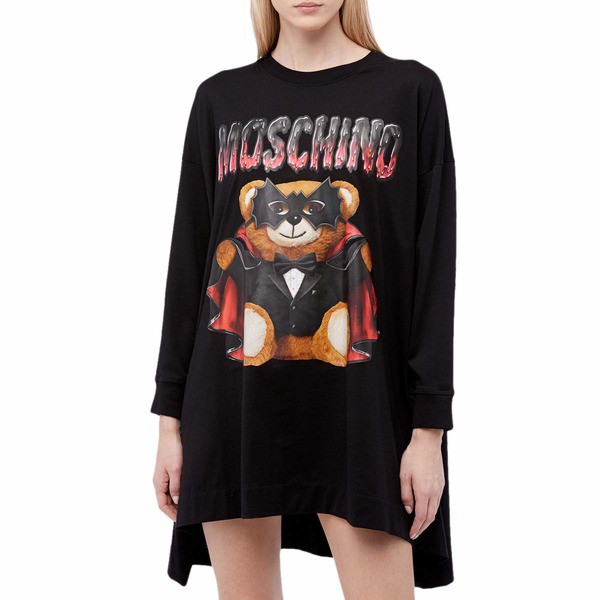 ですので モスキーノ Dracula Bear Dress Blackの通販はau PAY マーケット - asty｜商品ロットナンバー：469752408 レディース ワンピース トップス ブランド
