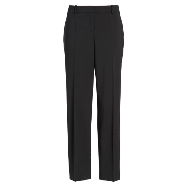 【セール 登場から人気沸騰】 ボス レディース カジュアルパンツ ボトムス BOSS Tiluna Slim Stretch Wool Suit Trousers (Regular & Petite) Black, 夏物専門 夏のきもの屋さん 101f3c68