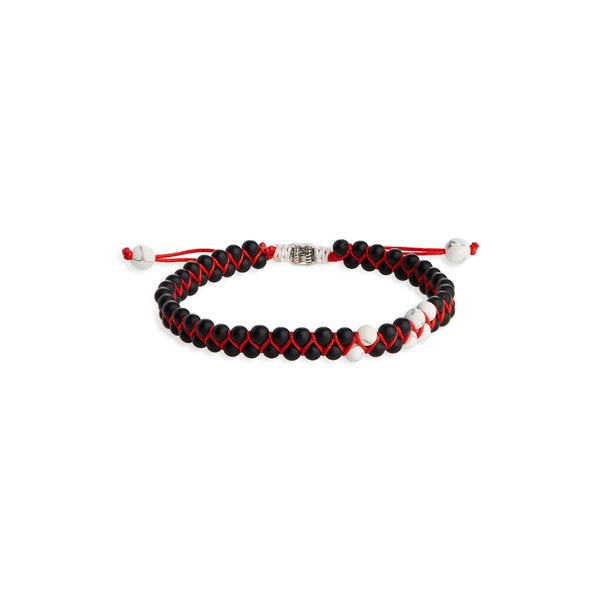 人気が高い ジョナススタジオ Woven メンズ Black Bracelet