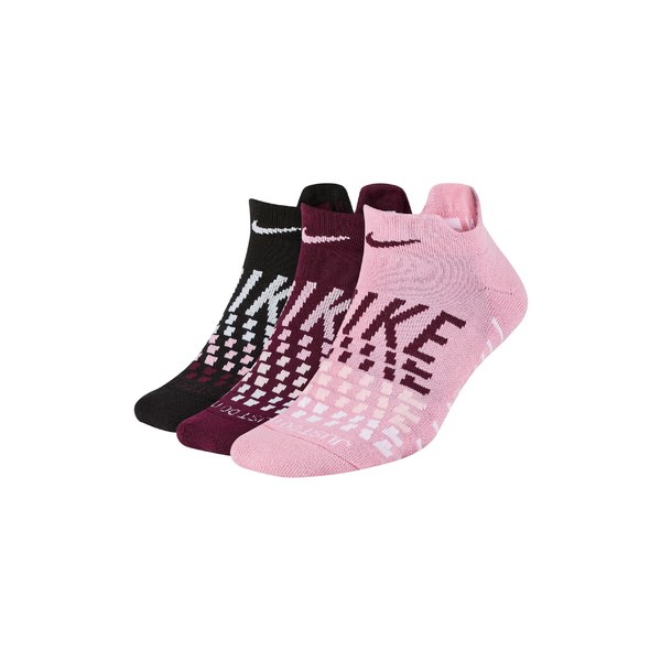 ナイキ レディース 靴下 アンダーウェア Nike 3 Pack Everyday Max Cushion Low Cut Socks Pink Multiの通販はau Wowma ワウマ Asty 商品ロットナンバー