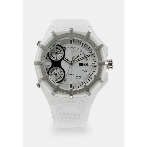 ディーゼル レディース 腕時計 アクセサリー FRAMED UNISEX - Chronograph watch - white white