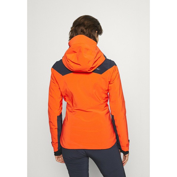 ケージェイユーエス レディース コート アウター WOMEN FORMULA JACKET - Ski jacket - fuel red/deep space fuel red/deep space