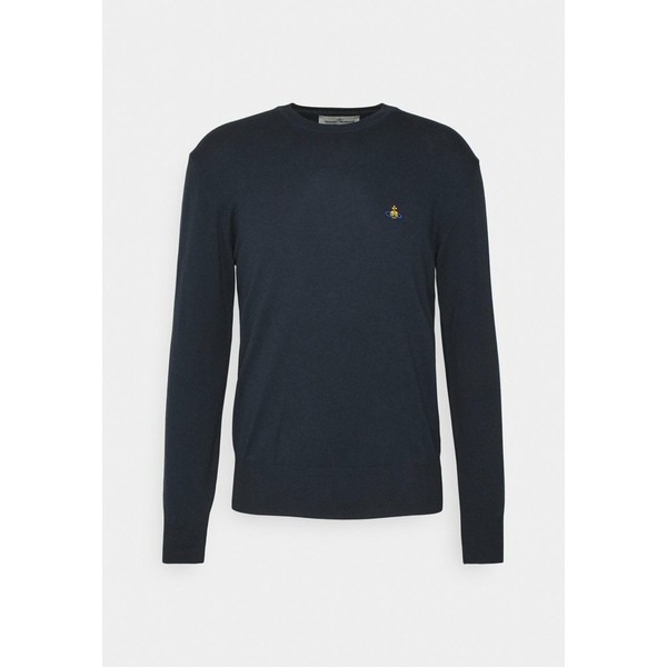 ヴィヴィアンウエストウッド レディース パーカー・スウェットシャツ アウター ROUND NECK UNISEX - Jumper - navy navy