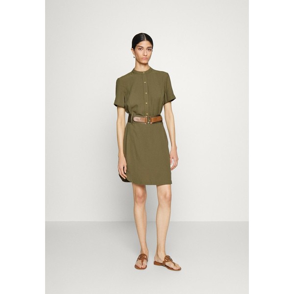 ラルフローレン レディース ワンピース トップス HADRIA SHORT SLEEVE DAY DRESS - Day dress - olive fern olive fern