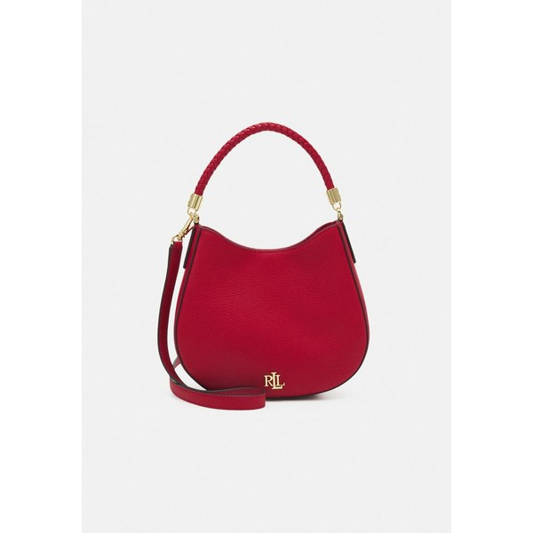 ラルフローレン レディース ハンドバッグ バッグ PEBBLED LEATHER CHARLI SHOULDER BAG - Handbag - red red