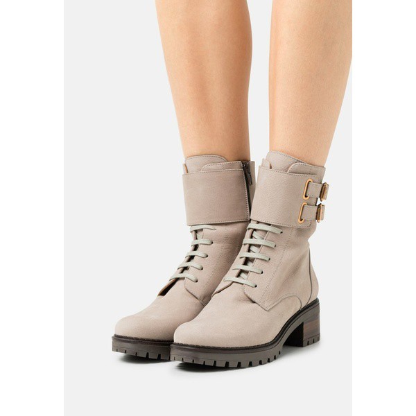 カンナ レディース ブーツ＆レインブーツ シューズ PERRY - Lace-up ankle boots - taupe taupe