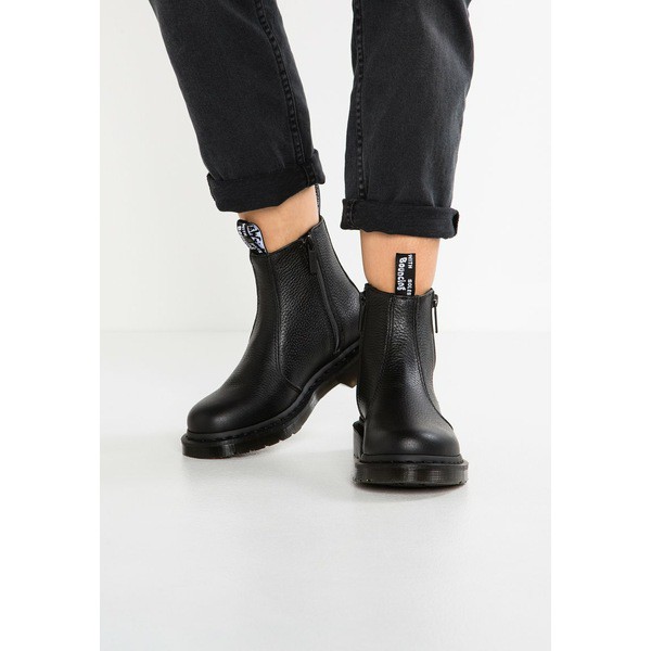 ドクターマーチン レディース ブーツ＆レインブーツ シューズ 2976 W/ZIPS CHELSEA BOOT - Classic ankle boots - black black