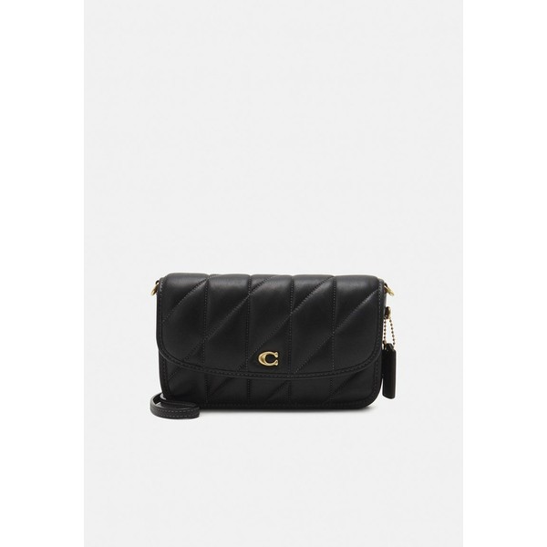 コーチ レディース ショルダーバッグ バッグ QUILTED PILLOW HAYDEN CROSSBODY - Across body bag - black black