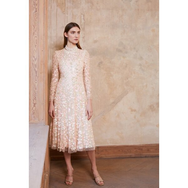 ニードルアンドスレッド レディース ワンピース トップス MARY ROSE MIDAXI DRESS - Cocktail dress / Party dress - champagne/pink mul