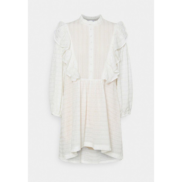 ホフマン コペンハーゲン レディース ワンピース トップス ELISE - Shirt dress - white white