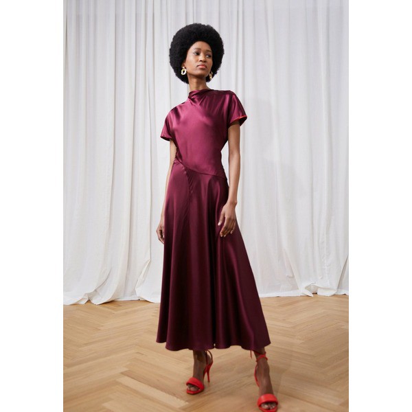 ロクサンダ レディース ワンピース トップス ADRIANA DRESS - Cocktail dress / Party dress - merlot merlot