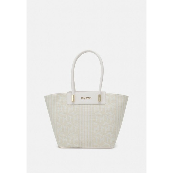 トミー ヒルフィガー レディース トートバッグ バッグ NEW TOTE - Tote bag - natural natural