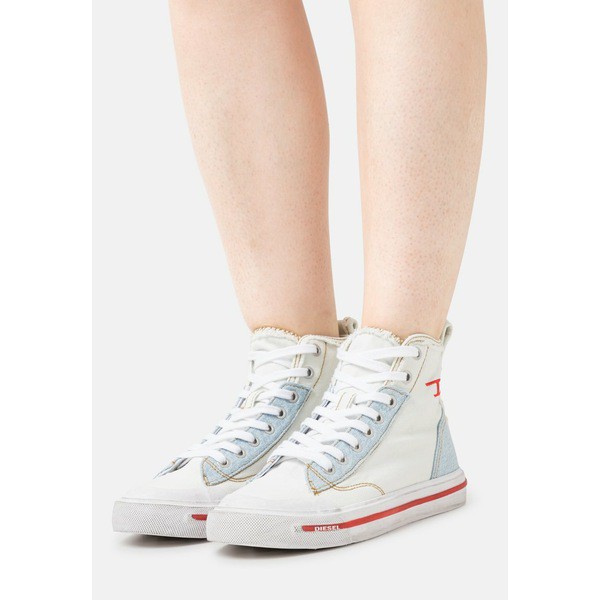 ディーゼル レディース スニーカー シューズ ATHOS MID - High-top trainers - white white