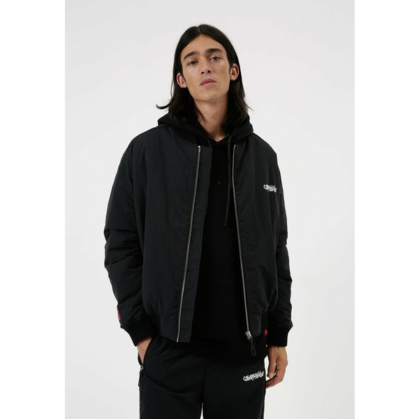 フューゴ メンズ コート アウター BERTERE - Bomber Jacket - black black