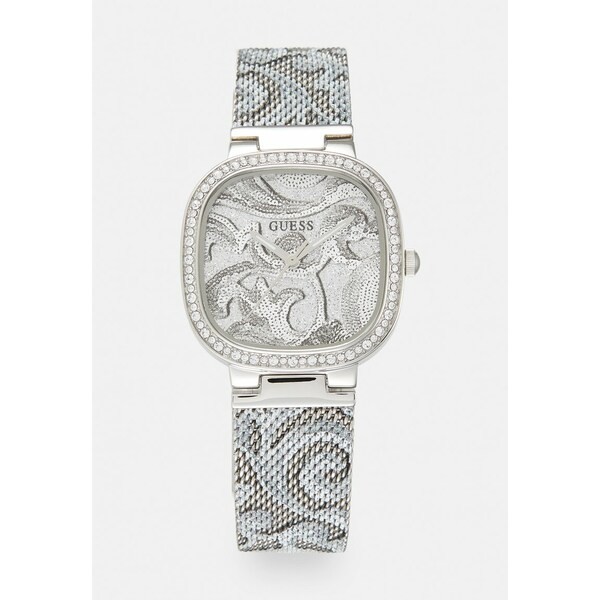 ゲス レディース 腕時計 アクセサリー TAPESTRY - Watch - silver-coloured silver-coloured