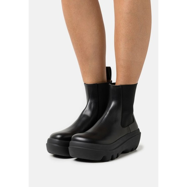 プロエンザショラー レディース ブーツ＆レインブーツ シューズ STORM CHELSEA BOOT - Platform ankle boots - black black