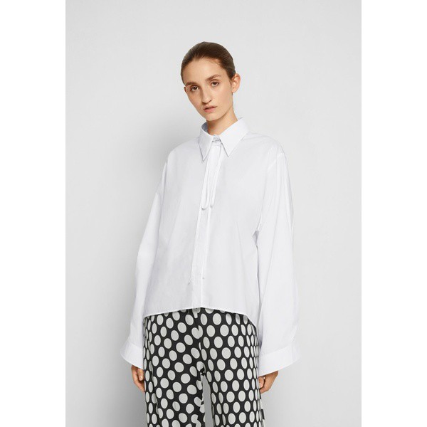 マルタンマルジェラ レディース シャツ トップス SHIRT - Button-down blouse - white white