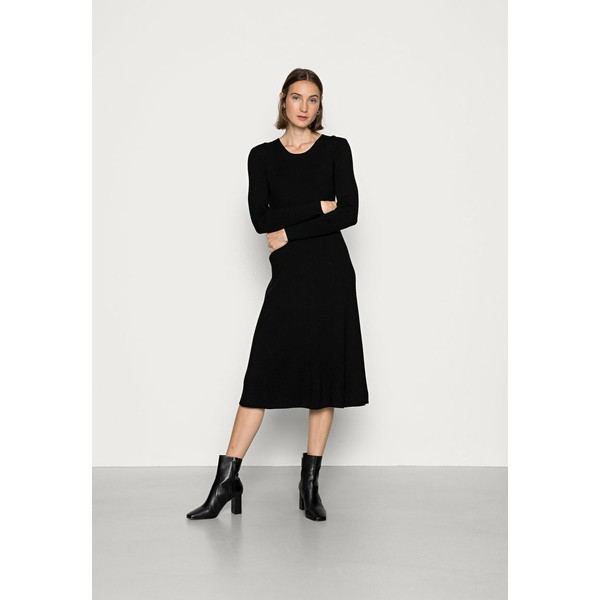 マルコポーロ レディース ワンピース トップス DRESS - Jumper dress - black black