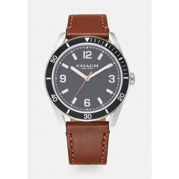 コーチ メンズ 腕時計 アクセサリー PRESTON - Watch - brown/black brown/black