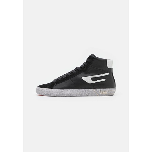 ディーゼル メンズ スニーカー シューズ S-LEROJI MID - High-top trainers - black/white black/white