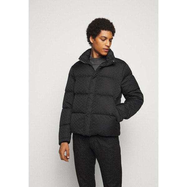 エンポリオ アルマーニ メンズ コート アウター Down jacket - black black