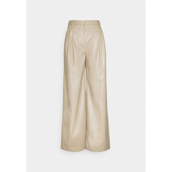 デザイナーズリミックス レディース カジュアルパンツ ボトムス MARIE WIDE PANTS - Trousers - sand sand