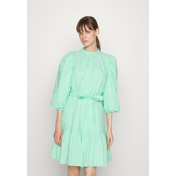 ブルンスバザー レディース ワンピース トップス THALLO LEOLA DRESS - Shirt dress - miami green miami green