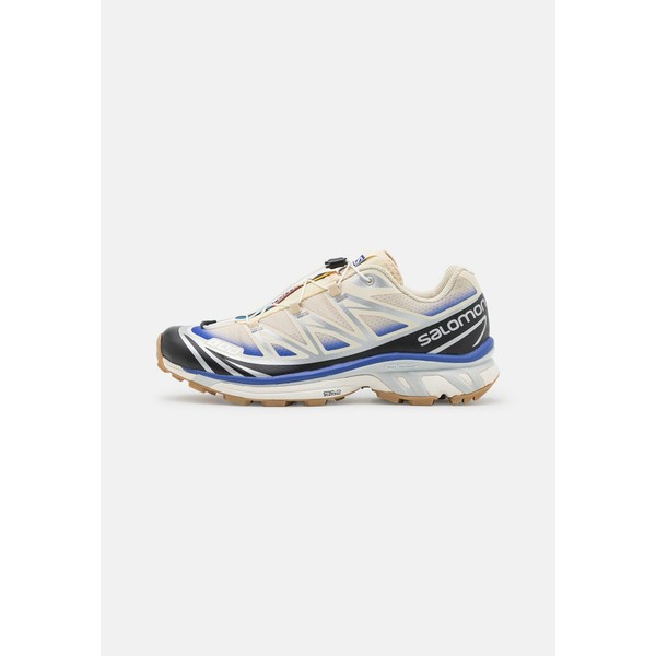 サロモン レディース スニーカー シューズ XT-6 SKYLINE UNISEX - Trainers - bleached sand/dazzling blue/black bleached sand/dazzlin