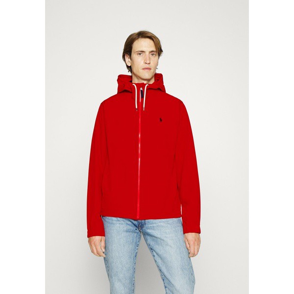 ラルフローレン メンズ コート アウター PACKABLE HOODED JACKET - Waterproof jacket - red red