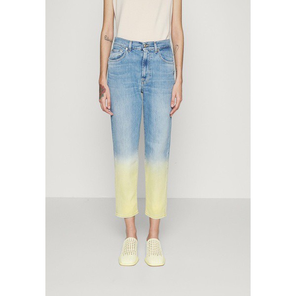 7フォーオールマンカインド レディース カジュアルパンツ ボトムス MALIA - Straight leg jeans - light blue light blue