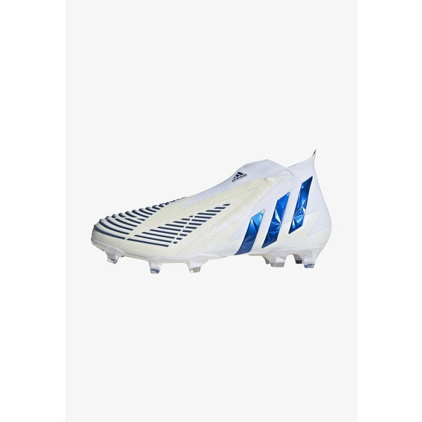 アディダス レディース ブーツ＆レインブーツ シューズ PREDATOR EDGE FG - Moulded stud football boots - white white