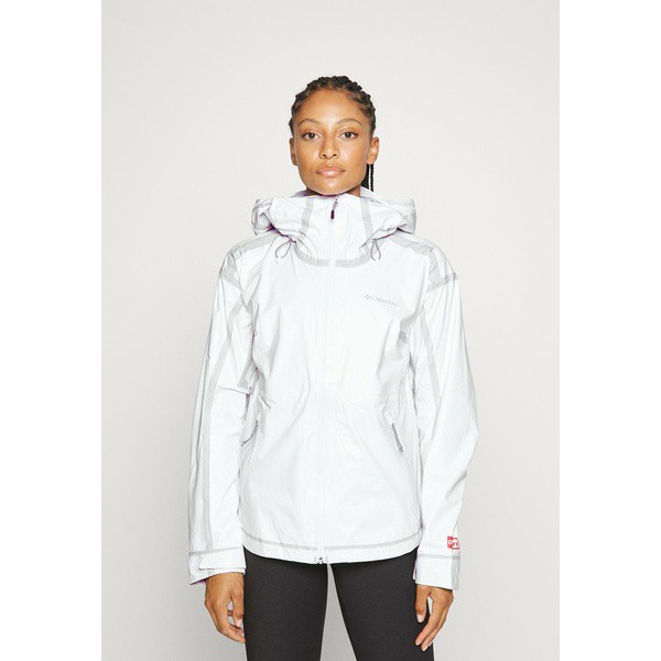 コロンビア レディース コート アウター OUTDRY EXTREME WILDRAIN SHELL - Waterproof jacket - white white