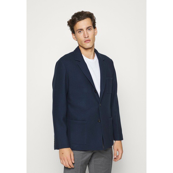 ボリオリ メンズ パーカー・スウェットシャツ アウター Blazer jacket - dark blue dark blue