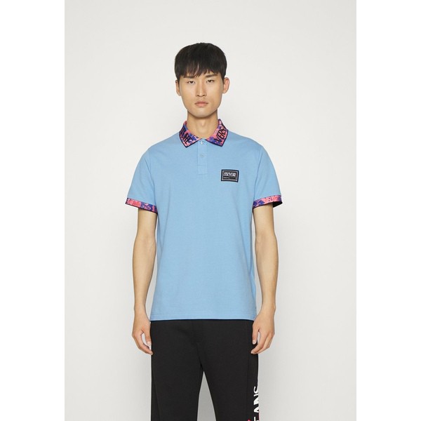 ベルサーチ メンズ Tシャツ トップス TAPESTRY - Polo shirt - sky sky