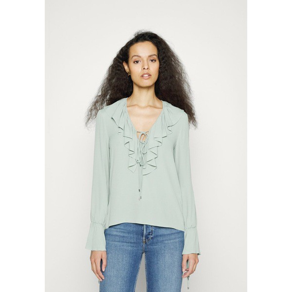 パトリツィア ペペ レディース シャツ トップス CAMICIA BLOUSE - Blouse - algae green algae green