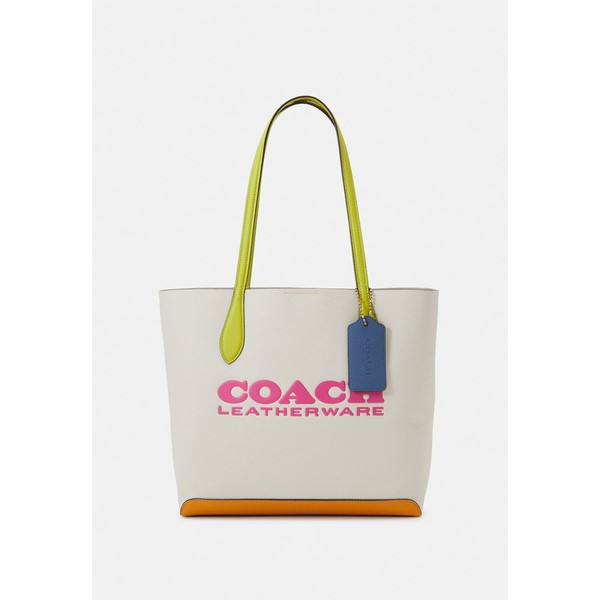 コーチ レディース ハンドバッグ バッグ COLORBLOCK KIA TOTE - Handbag - chalk multi chalk multi