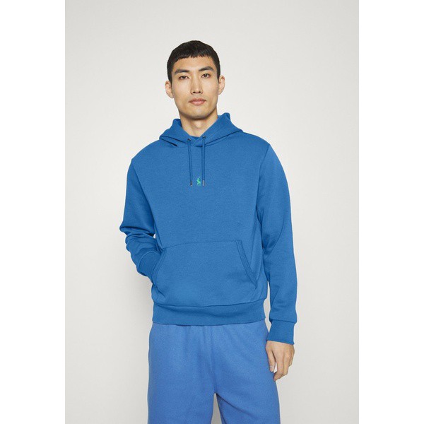 ラルフローレン メンズ パーカー・スウェットシャツ アウター DOUBLE HOODIE - Sweatshirt - retreat blue retreat blue