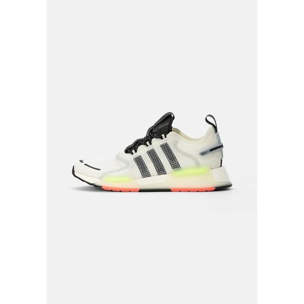 アディダスオリジナルス レディース スニーカー シューズ NMD_R1 V3 UNISEX - Trainers - crystal white/core black/signal green crysta