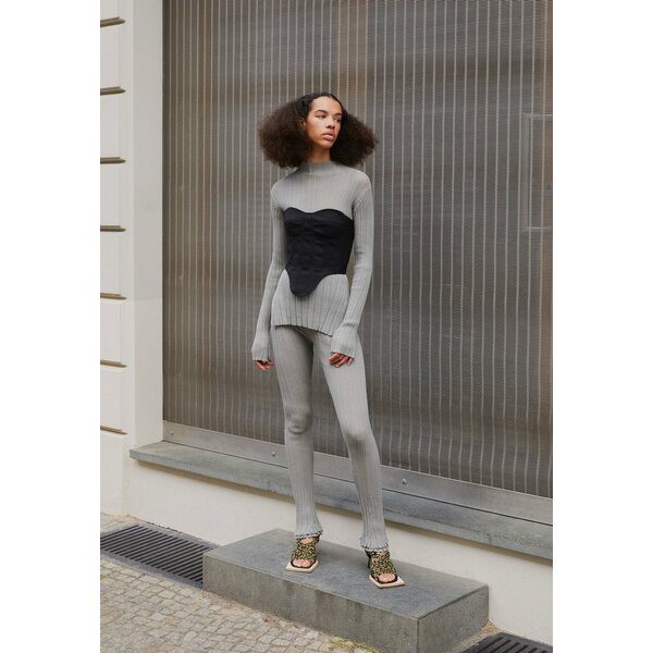 スリーワンフィリップリム レディース カジュアルパンツ ボトムス SHEER FLARE PANTS - Leggings - Trousers - warm grey warm grey